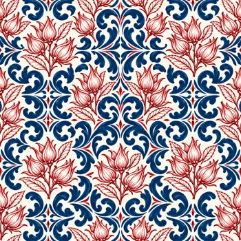 Sorrel pattern — red line illustration
