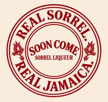 Supporting badge / sorrel red