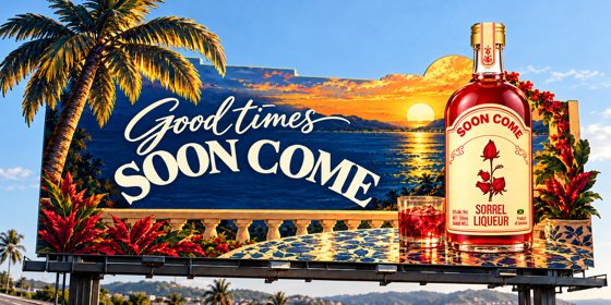 Golden Hour Terrace / correct bottle