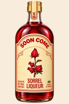 Product bottle / painted illustration